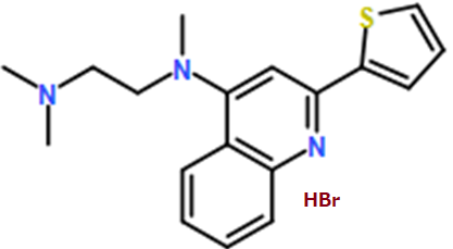 N',N',N-Trimethyl-N-(2-(thiophen-2-yl)quinolin-4-yl)ethane-1,2-diamine hydrobromide